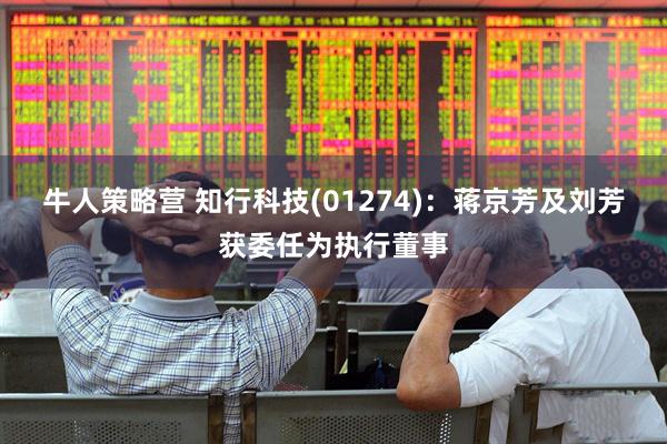 牛人策略营 知行科技(01274)：蒋京芳及刘芳获委任为执行董事